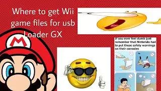 How to get Wii game files for usb loader gx