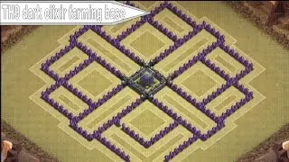 TH9 dark elixir farming base