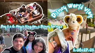 DISNEY WORLD VLOG | Magic Kingdom, Disney Springs, Eating at Cinderella's Royal Table, Last Day