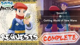 Pokemon Legends Arceus Request 23 Walkthrough 