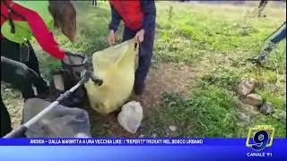 Andria - Dalla marmitta a una vecchia LIRE, i 
