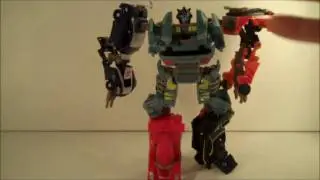 Kapow! Toys Presents... Powercore Combiners Double Clutch and the Rallybots