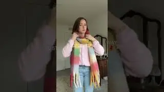 Cutest & Coziest Way to Style a Scarf for Winter ❄️✨