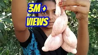 How To Cook Goat Balls Soup - Village Style Cooking Goat Balls - Lamb Balls Cooking And Eating
