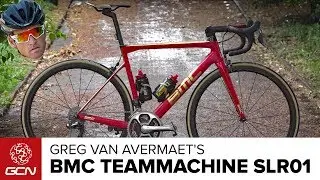 Greg Van Avermaet's BMC Teammachine SLR01 Gold Medal Bike
