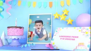 Lawrence&rsquo;s first Birthday Video slideshow Presentation