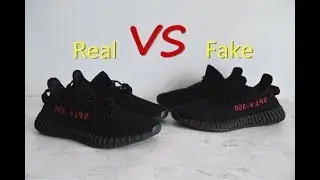 Real VS Fake : Yeezy Boost 350 V2 &ldquo;Bred&rdquo; Comparison Review
