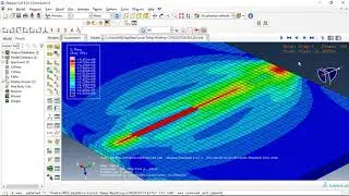 Residual stress analysis in Arc Welding process in Abaqus