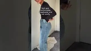 Viral Stretch Denim Jeans: Dad Fit, High Waist, Super Comfortable