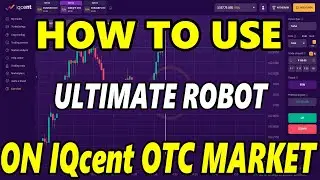 How to Use CROSS SIGNAL Ultimate Robot At IQCENT Broker Market
