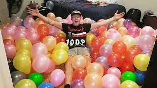 HILARIOUS BALLOON PRANK FAIL!?