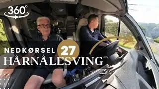 27 h&aring;rn&aring;lesving i camper. Nedk&oslash;rsel p&aring; Lysevejen, 360&deg; film‼️