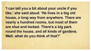 Learn English Through Story. The Secret Garden