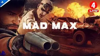 MAD MAX PS5 Gameplay &ndash; Part 4 | Epic Post-Apocalyptic Adventure (Horizontal) | Live Gameplay