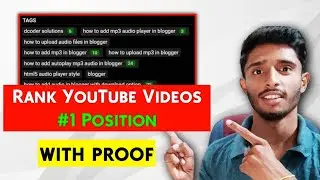 How to find and use Ranking Keywords for YouTube Videos with Live Proof  🔥🔥