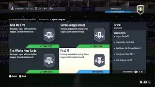 FIFA 23 First XI Advanced SBC