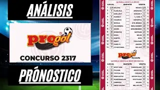 Progol 2317 An&aacute;lisis con 11 Dobles, Reducidas a 44 Quinielas Sencillas Pron&oacute;stico MOMIOS Votaciones.