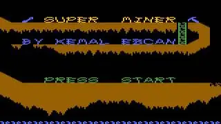 Atari 800 Game - Super Miner