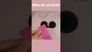 DIY Mickey  Mouse  hair tie  ❤️  Минни Маус Украшения из фоамирана ❤️  #миннимаус