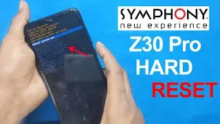 Symphony Z30 Pro Hard Reset | Symphony Z30 Pro | Pattern Pin Password Unlock Without Pc