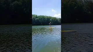 на Сапе по реке