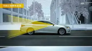 The new Lexus with Digital Side View Monitor Better Than Conventional Side Mirrors 0