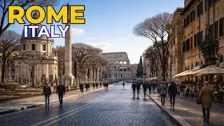 ROME ITALY | УЛИЦЫ ТОЛЬКО ДЛЯ МЕСТНЫХ - ЭТО РИМ, КОГДА ТЫ НЕ СМОТРИШЬ