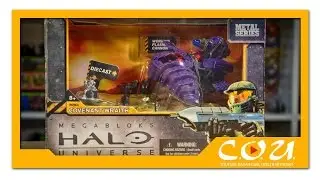 Видео обзор | Mega Bloks | HALO Universe Metal Series | Covenant Wraith