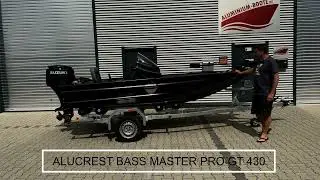 Alucrest Bass Master Pro GT 430 &ndash; Das ultimative Aluminium-Bassboot f&uuml;r Angler