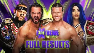 EXTREME RULES 2020 FULL RESULTS