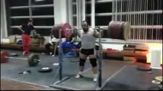 Anastasios Triantafyllou 340kg / 750 Lbs Squat