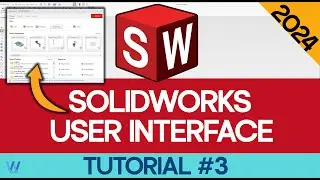How to use and navigate Solidworks &mdash; Learn Solidworks in 30 days [Day #3] #solidworks #beginners
