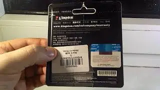 Оригинальная карта памяти Kingston Micro SDHC UHS-1 из магазина GearBest. .