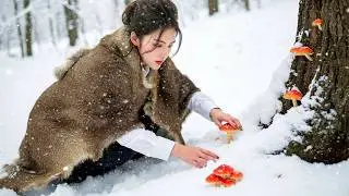 Part 6 - Girl Alone Survival Winter | Solo Survival: Crafting Life in the Frozen Heart of the Wild