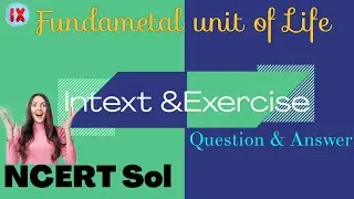 Important questions of science class9 chapter 5|Cell|Class9th Science chapter5|NCERT|Cell Biology