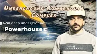 Underground Powerhouse | Tunnels | UG Works #civilengineering #dam #powerhouse #hydroelectricity