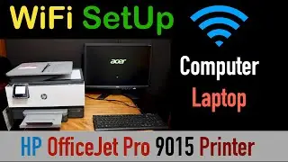 HP OfficeJet pro 9015 WiFi SetUp Computer or Laptop Windows 10 Review.