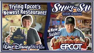 Shiki-Sai Has Opened! - Epcot's Newest Sushi Restaurant! | Disney World Restaurant Review 2023