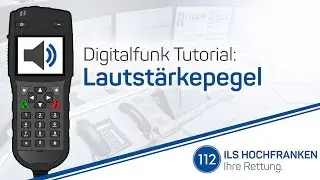 Digitalfunk Tutorial - Einstellen der Lautstärkepegel am Sepura HBC
