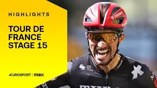 TOUR DE FRANCE 2025 - INCROYABLE ! Alaphilippe pense s&rsquo;imposer mais termine 3e lors de l&rsquo;&eacute;tape 15