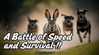 Wild Rabbit vs Hunting Dogs: The Ultimate Chase