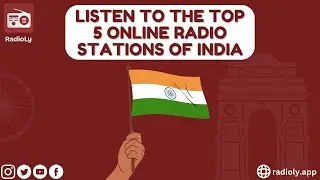 Listen to top 5 Online Radio Stations Of India | RadioLy #radioly #india #fmradio #music #radio