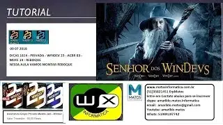 DICAS 1814 PRIVADA WINDEV 23 ACBR 83 MDFE 14 REBOQUE