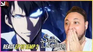 FINAL DE SOLO LEVELING SENSACIONAL!! React Solo Leveling Episódio 13 Temporada 2