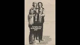 Country Joe & The Fish Columbus 11/24/68