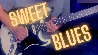 Sweet Groove Blues Guitar Backing Track - C Minor