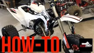 Modern Trike How-To : Plastic Fitment - Exhaust mods - BVC Trikes 3 wheeler