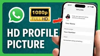 How to Set HD Profile Picture on WhatsApp in Iphone (2026)