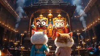 &ldquo;Pixar Cats at Jagannath Temple | Odisha Temple🙏Vlog&rdquo; ❤️ #odisha #vlog ❤️