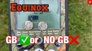 Minelab Equinox Ground Balancing!! Metal Detecting Uk